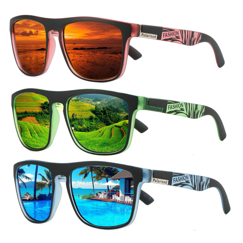 Men's Retro Polarized Sports Sunglasses UV400 Protection