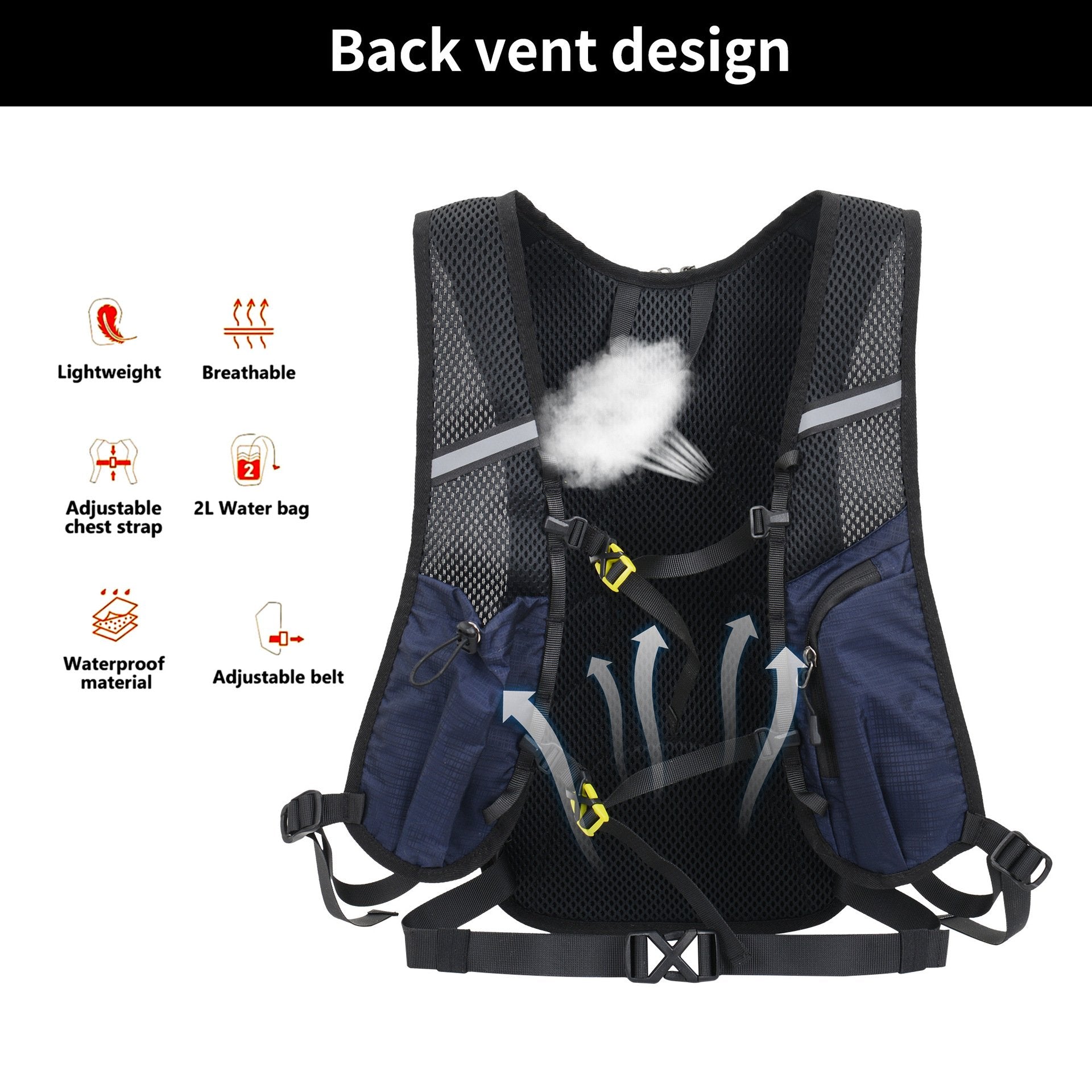 Hiking and mountain climbing backpack