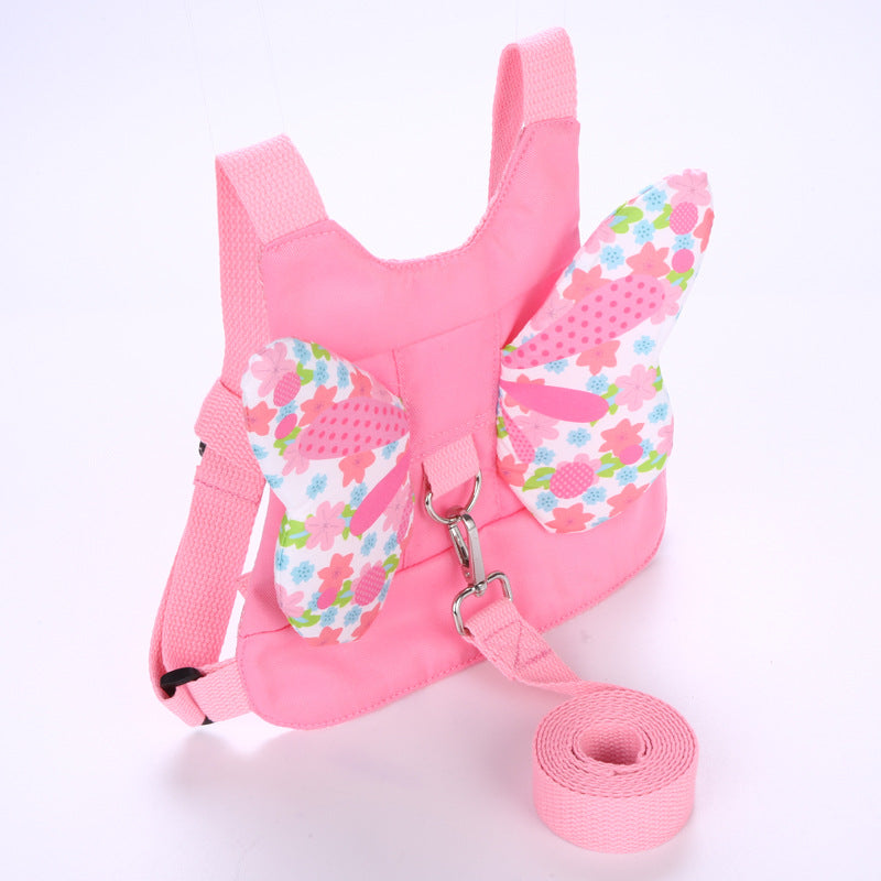 Children's anti-lost traction rope backpack