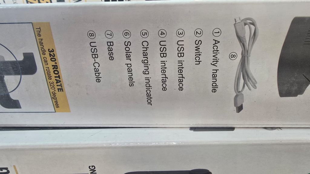 SOLAR Powered LED Camp light