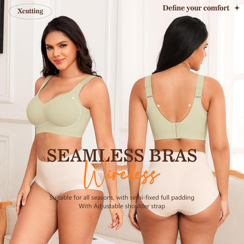 Wireless Bra Full Coverage  Comfortable Wire free Plus