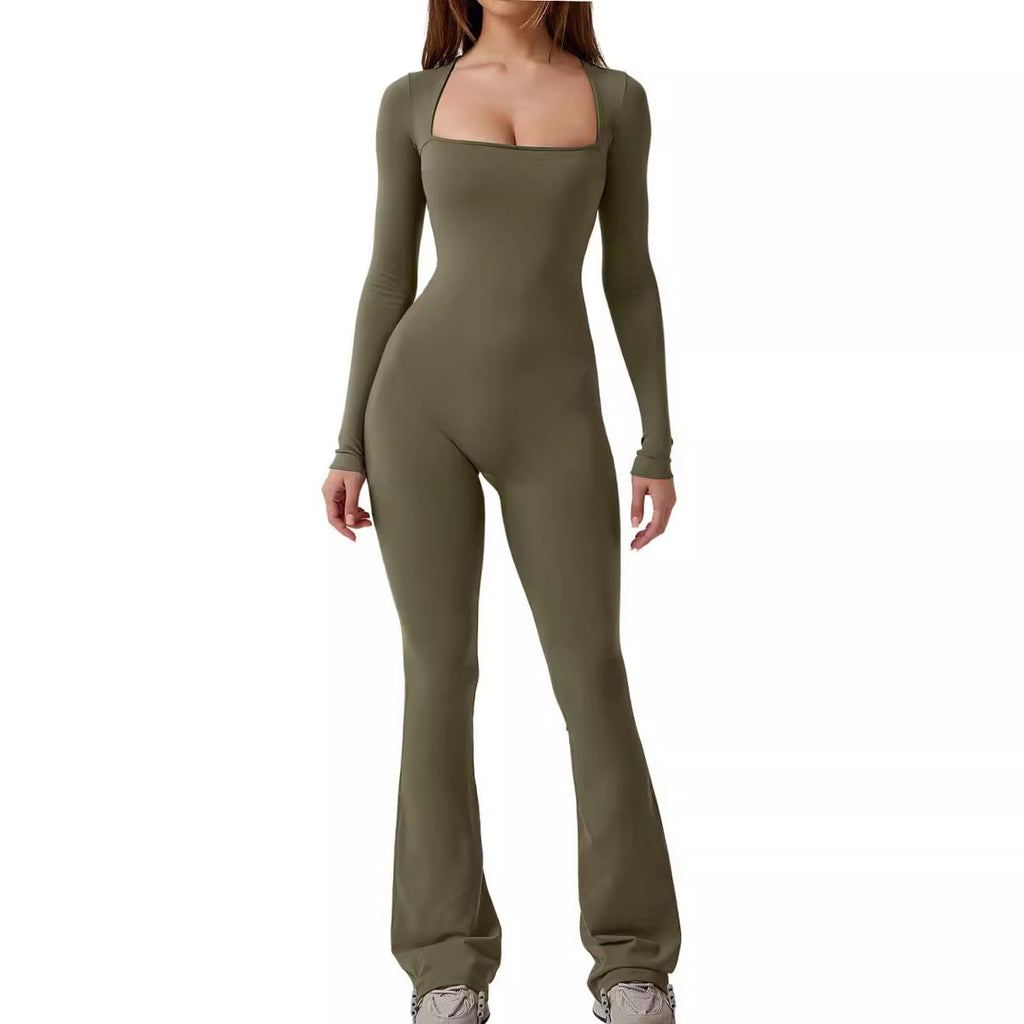 Woman's long sleeve jumpsuit