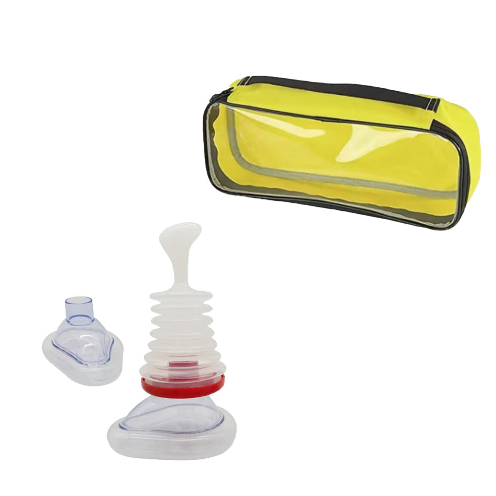 U lung capacity breathing trainer asphyxiation emergency rescue breathing mask Choking Emergency Device