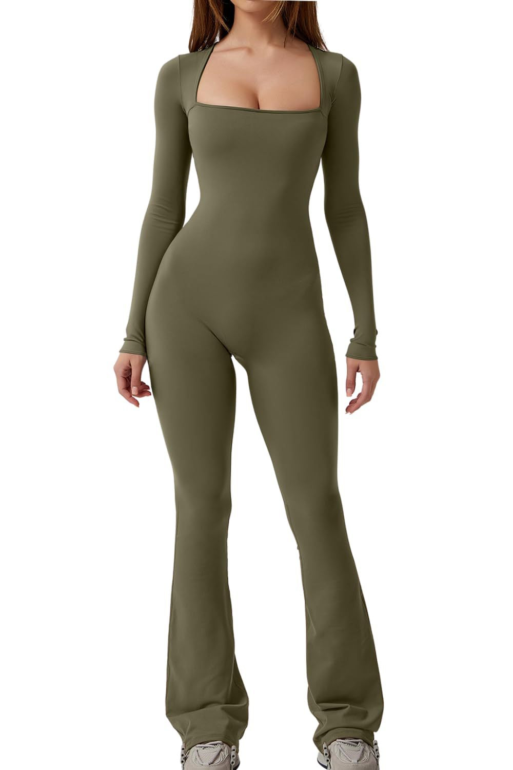 Woman's long sleeve jumpsuit