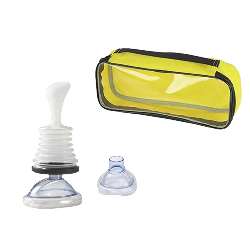 U lung capacity breathing trainer asphyxiation emergency rescue breathing mask Choking Emergency Device
