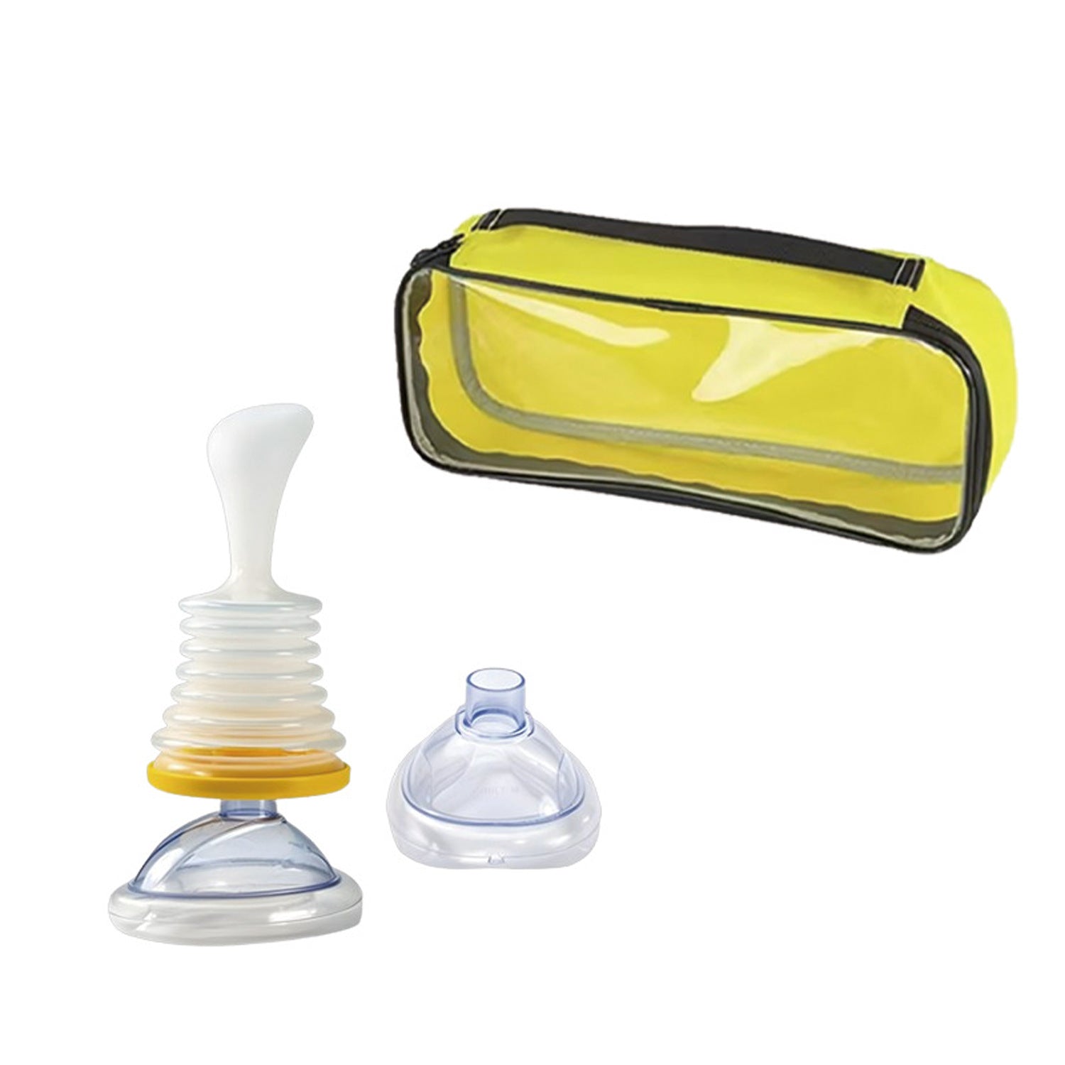 U lung capacity breathing trainer asphyxiation emergency rescue breathing mask Choking Emergency Device