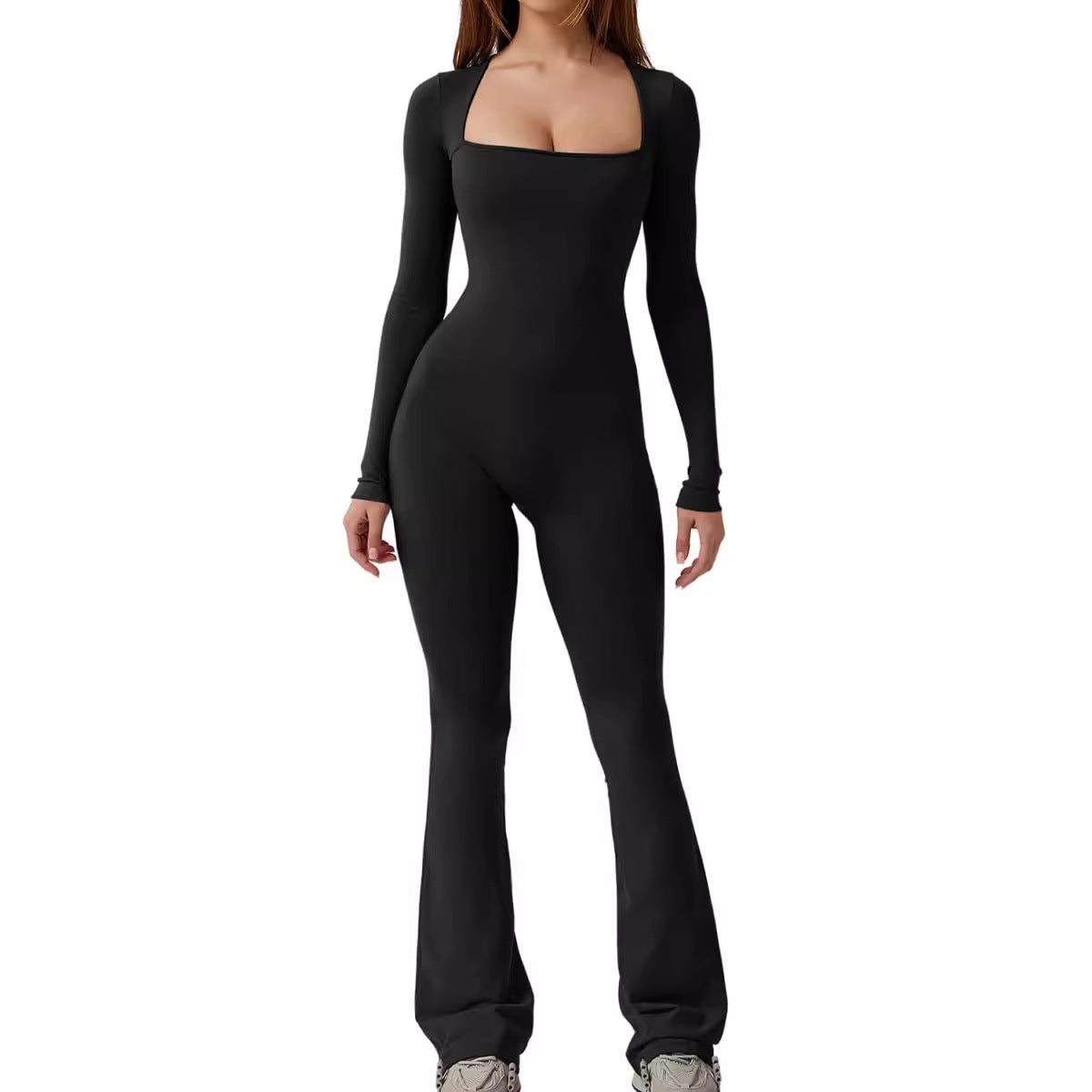 Woman's long sleeve jumpsuit