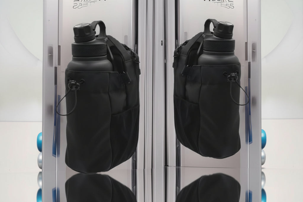 Magnetic Fitness water bottle holder