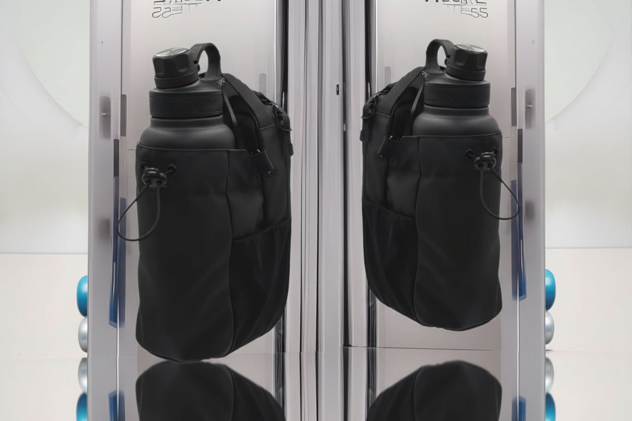 Magnetic Fitness water bottle holder