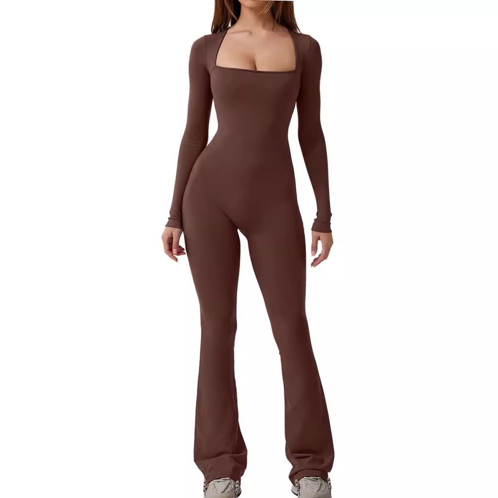 Woman's long sleeve jumpsuit
