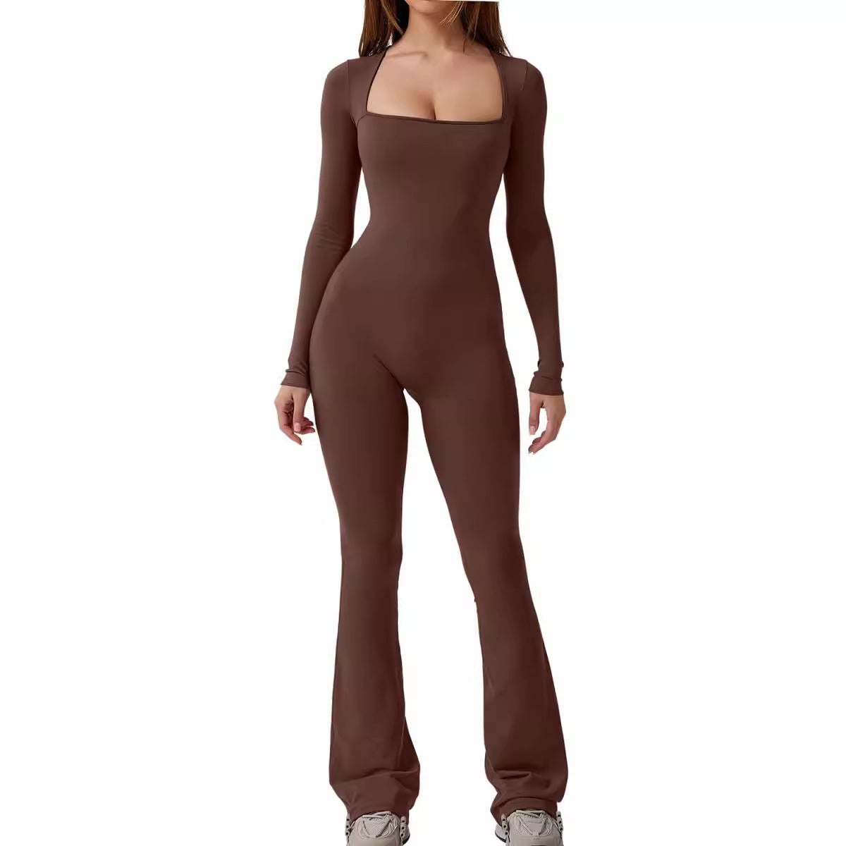 Woman's long sleeve jumpsuit