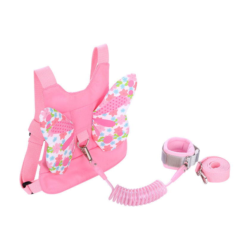 Children's anti-lost traction rope backpack