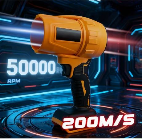 Handheld TURBO FAN - Battery Operated (BLACK Only)